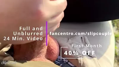 Public Pleasure: Risky Outdoor Handjob & Blowjob at the Lookout Point