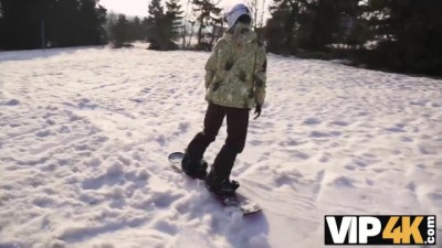 Naughty Slopes: Skillful Skier's Steamy Adventure