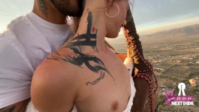 Unforgettable Morning Fuck: Intense Sunrise Sex & Swallow Surprise Over Pyramids!
