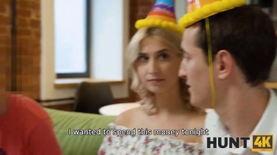 Birthday Sex Surprise: HUNT4K Wild Ride!