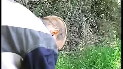 Fiery Redhead Slut Gets Wildly Fucked in the Woods!