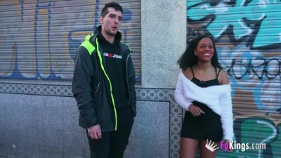 Amateur Black Chick Reveals Her Wild Side, Desperate for Porn Glory!