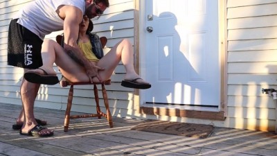 Public Squirting Show: Wet & Wild in Front of Neighbors