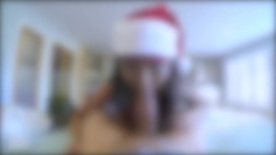 POVD: Asian Slut's Christmas Wish for a Big Cock