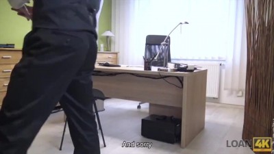 Sizzling Russian Babe Rides Hard in Office Loan Scandal